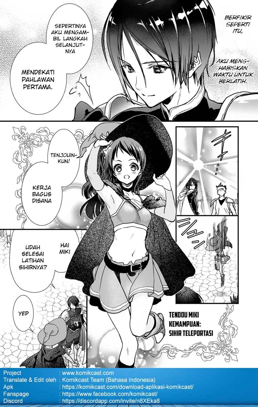 Class ga Isekai Shoukan sareta Naka Ore dake Nokotta n desu ga chapter 10